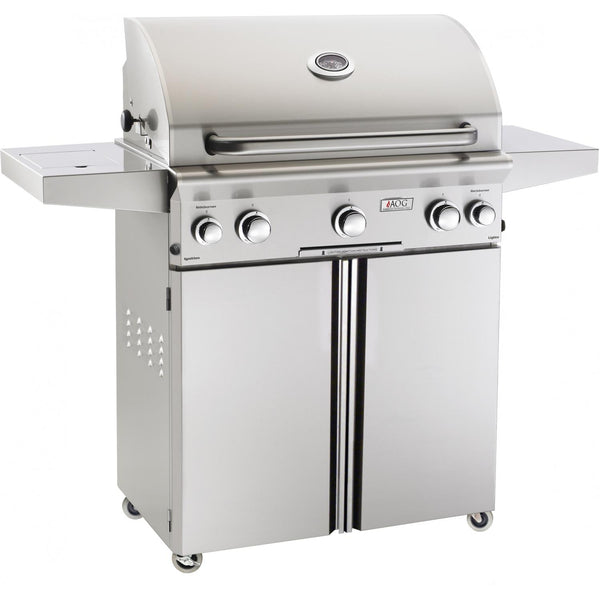 American Outdoor Grill 30" L-Series 3-Burner Gas Grill with Rotisserie & Side Burner (30PCL)