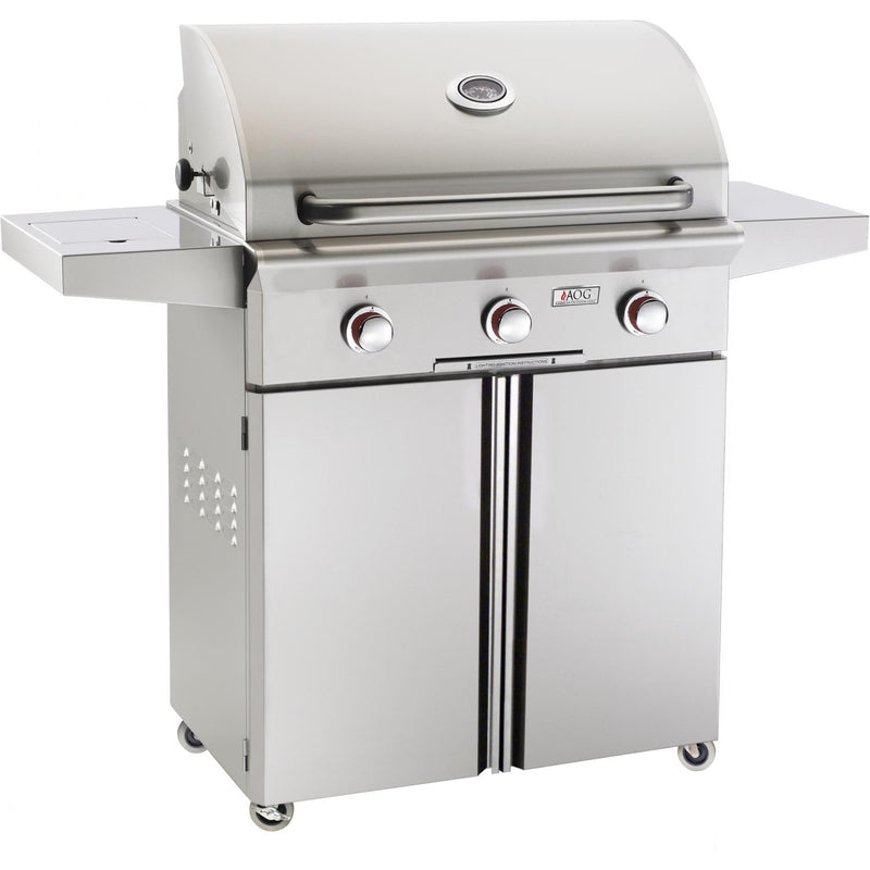 American Outdoor Grill 30" T-Series 3-Burner Propane Gas Grill (30PCT-00SP)