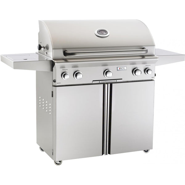 American Outdoor Grill 36" L-Series 3-Burner Propane Gas Grill with Rotisserie & Side Burner (36PCL)