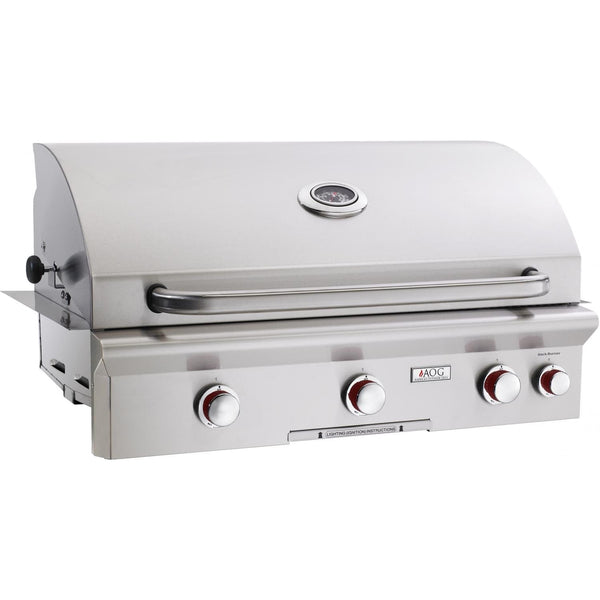 American Outdoor Grill 36" T-Series 3-Burner Built-In Liquid Propane Grill with Rotisserie & Back Burner (36PBT)