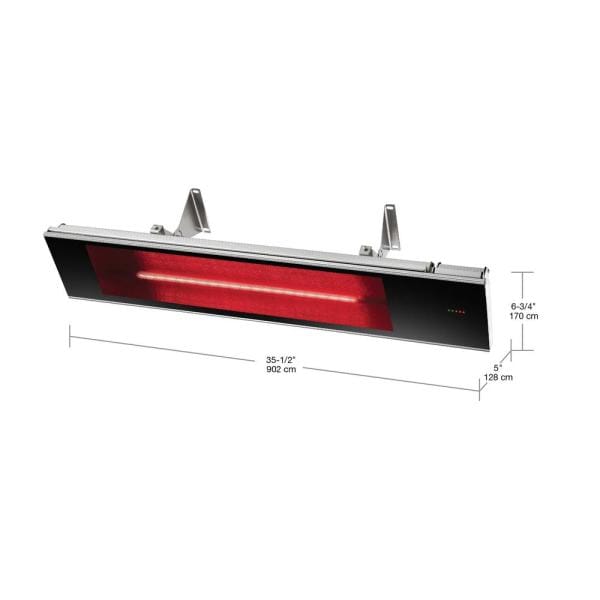 Dimplex 2200W Outdoor/Indoor Electric Infrared Heater (DIR22A10GR)