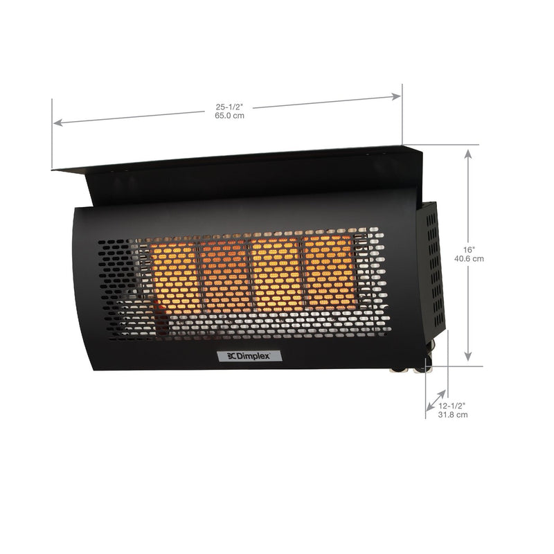 Dimplex Wall-Mounted Natural Gas Infrared Heater (DGR32WNG)