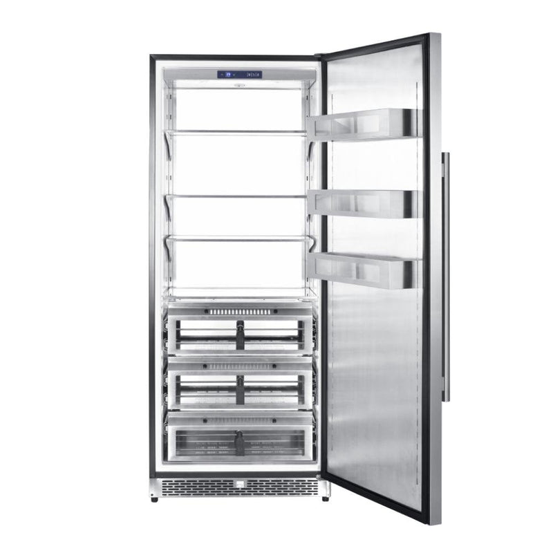 Forno 30" Cologne 14.6 cu.ft. Pro-Style Refrigerator in Stainless Steel (FFRBI1821-30)