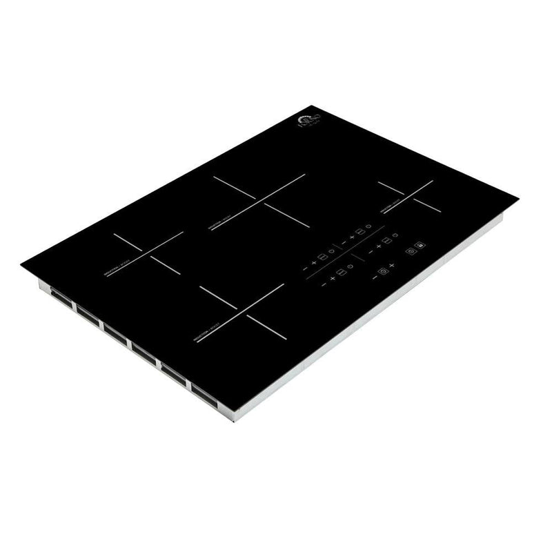 Forno 30" Lecce Induction Cooktop - 4 Burners in Black Glass (FCTIN0545-30)