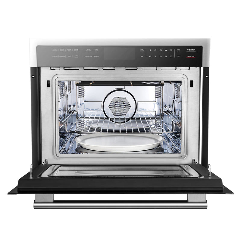 Forno Built-In 1.6 cu.ft. Microwave Oven in Stainless Steel (FMWDR3093-24)