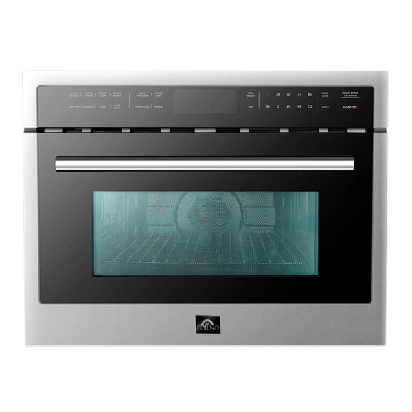 Forno Built-In 1.6 cu.ft. Microwave Oven in Stainless Steel (FMWDR3093-24)