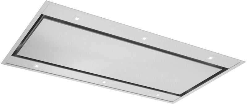 Forte Vertice Series 48" Ceiling Mount Hood with 600 CFM & LED Lighting in Stainless Steel (VERTICE48)