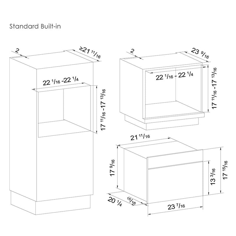 Fotile 24’’ Built-in Steam Oven (SCD42-F1)