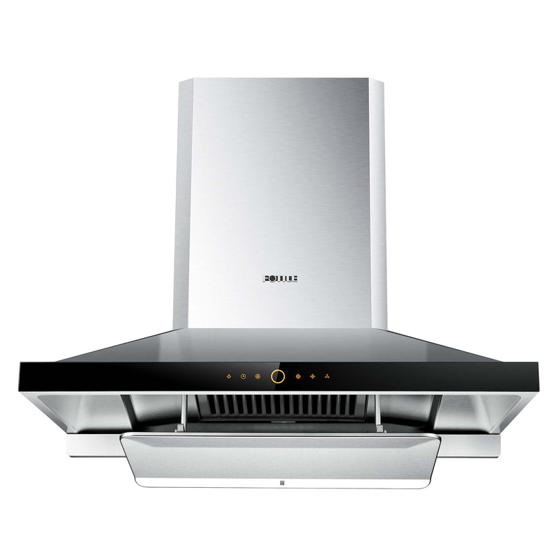 Fotile Perimeter Vent Series 36-inch 1000 CFM Wall Mount Range Hood with LED light and Touchscreen in Stainless Steel (EMS9026)