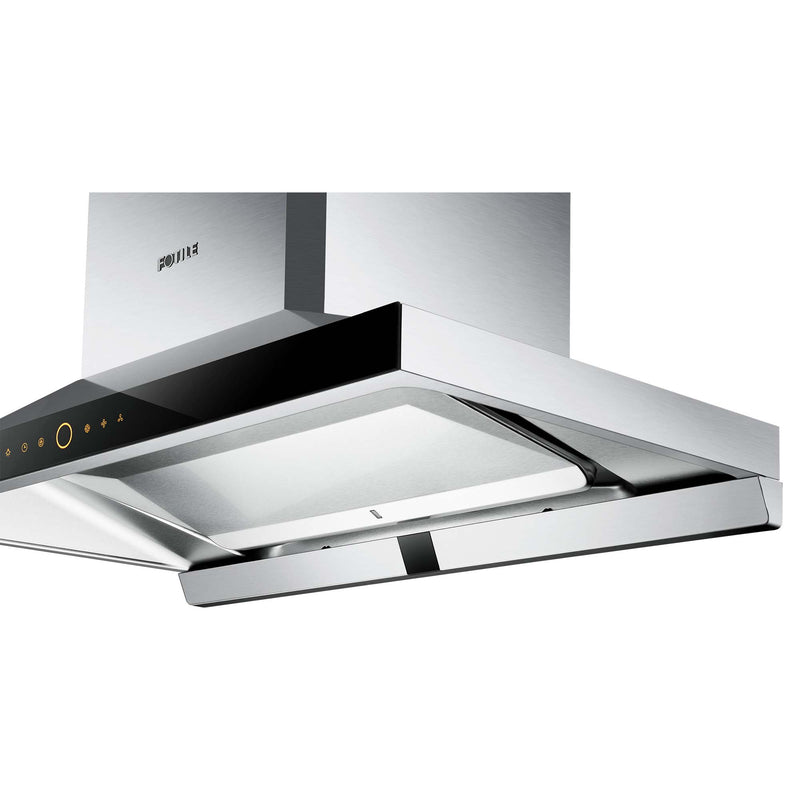 Fotile Perimeter Vent Series 36-inch 1000 CFM Wall Mount Range Hood with LED light and Touchscreen in Stainless Steel (EMS9026)