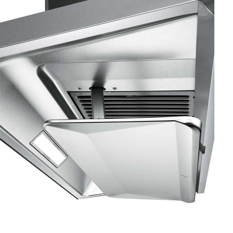 Fotile Perimeter Vent Series 36-inch 1000 CFM Wall Mount Range Hood with LED light and Touchscreen in Stainless Steel (EMS9026)