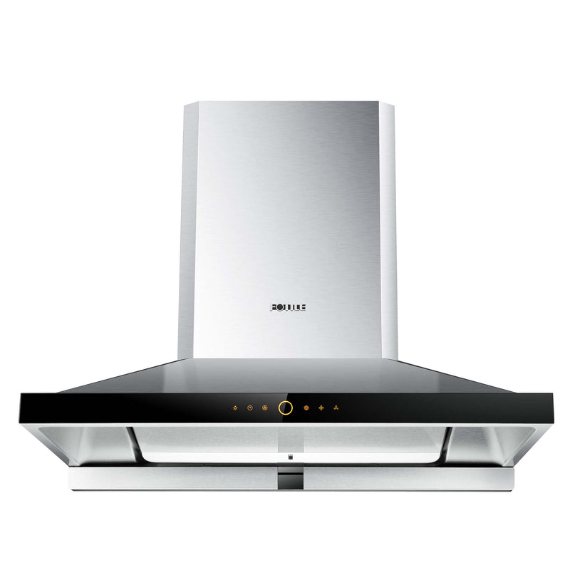 Fotile Perimeter Vent Series 36-inch 1000 CFM Wall Mount Range Hood with LED light and Touchscreen in Stainless Steel (EMS9026)