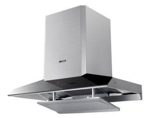 Fotile Perimeter Vent Series 36-inch 1100 CFM Wall Mount Range Hood with 2 LED light and Touchscreen in Stainless Steel (EMG9030)