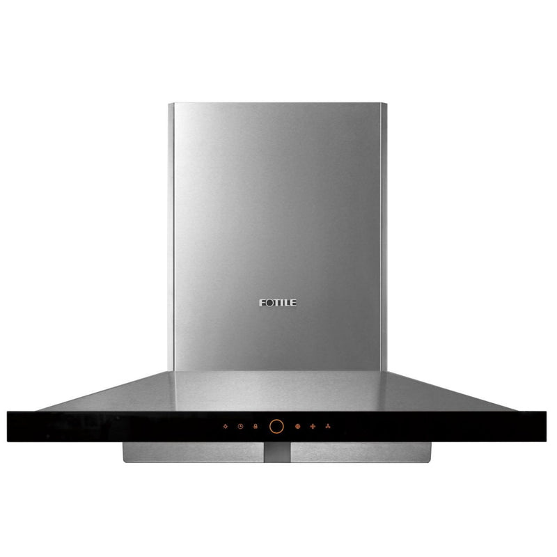 Fotile Perimeter Vent Series 36-inch 900 CFM Wall Mount Range Hood with LED light and Touchscreen in Stainless Steel (EMS9018)