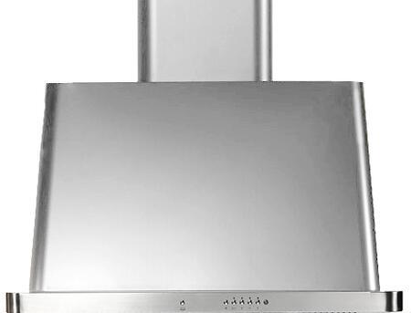 ILVE 30" Majestic Stainless Steel Wall Mount Range Hood with 600 CFM Blower - Auto-off Function (UAM76I)