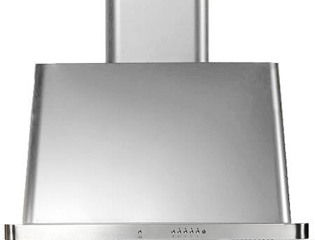 ILVE 30" Majestic Stainless Steel Wall Mount Range Hood with 600 CFM Blower - Auto-off Function (UAM76SS)