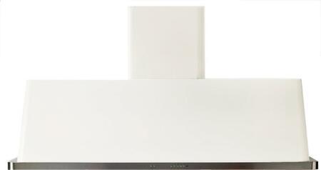 ILVE 60" Majestic True White Wall Mount Range Hood with 600 CFM Blower - Auto-off Function (UAM150B)