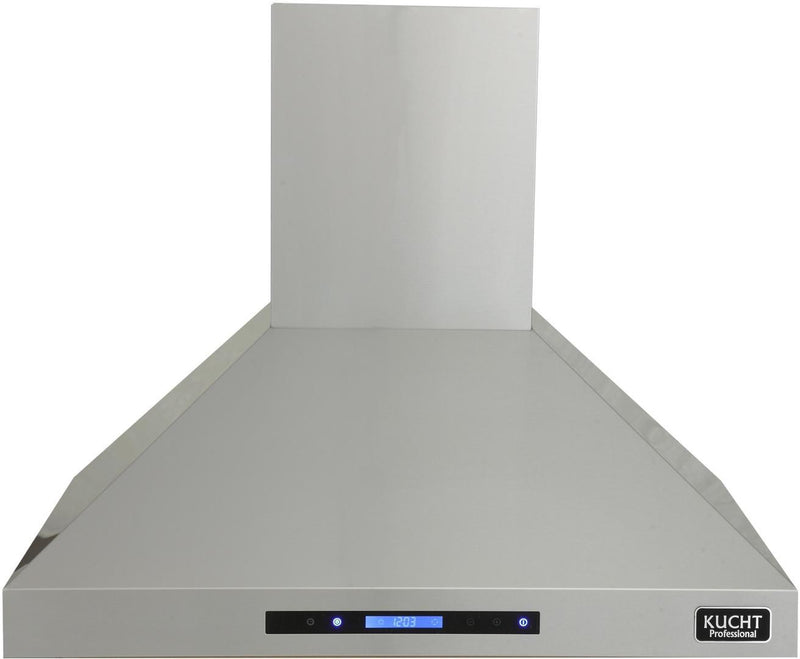 Kucht Professional 30" Wall Mounted Range Hood in Stainless Steel with Digital Display (KRH3010A)