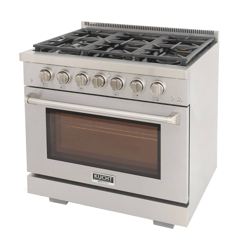 Kucht Professional 36" 5.2 cu ft. Gas Range (KFX360)