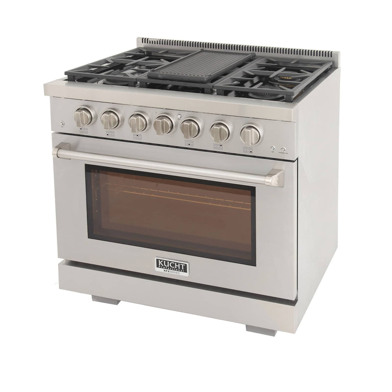 Kucht Professional 36" 5.2 cu ft. Gas Range (KFX360)