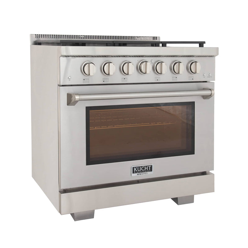 Kucht Professional 36" 5.2 cu ft. Gas Range (KFX360)