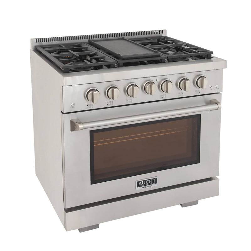 Kucht Professional 36" 5.2 cu ft. Gas Range (KFX360)