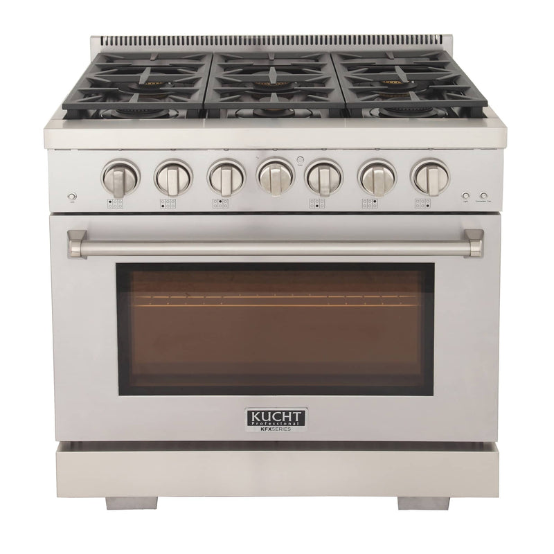 Kucht Professional 36" 5.2 cu ft. Gas Range (KFX360)