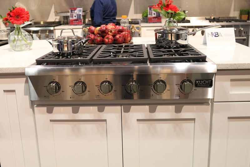 Kucht Professional 36" Rangetop in Stainless Steel (KRT361GU)