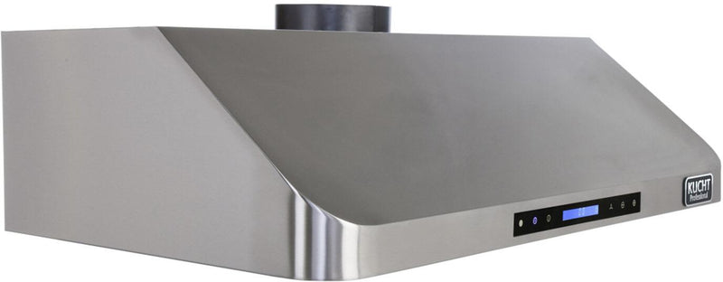 Kucht Professional 36 in. Under Cabinet Range Hood 900CFM in Stainless Steel with Digital Display (KRH361A)