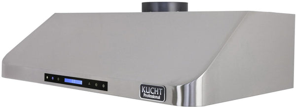 Kucht Professional 36 in. Under Cabinet Range Hood 900CFM in Stainless Steel with Digital Display (KRH361A)