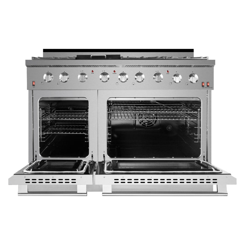 NXR 48" 7.2 cu.ft. Pro-Style Gas Range with Convection Oven in Stainless Steel (SC4811)