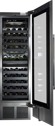 Perlick 24" Built-In Dual Zone Wine Cooler with 94 Bottle Capacity in Panel Ready,  Star-K Certification (CR24D-1-4L & CR24D14R)