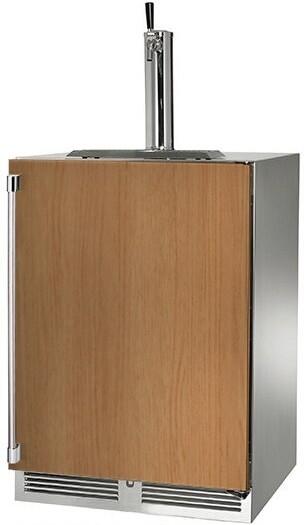 Perlick 24" Signature Series Outdoor Beer Dispenser with 5.2 cu. ft. Capacity, Panel Ready (HP24TO-4-2L-1 & HP24TO-4-2R-1)