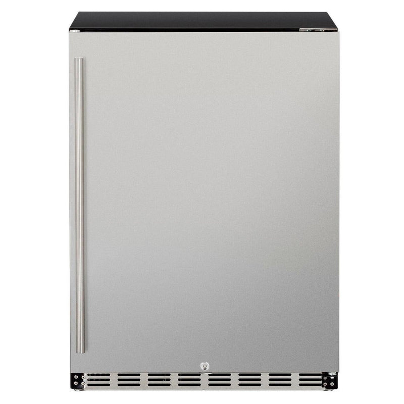 Summerset 24" 5.3 Cu. Ft. Right Hinge Outdoor Rated Compact Refrigerator (SSRFR-24S)