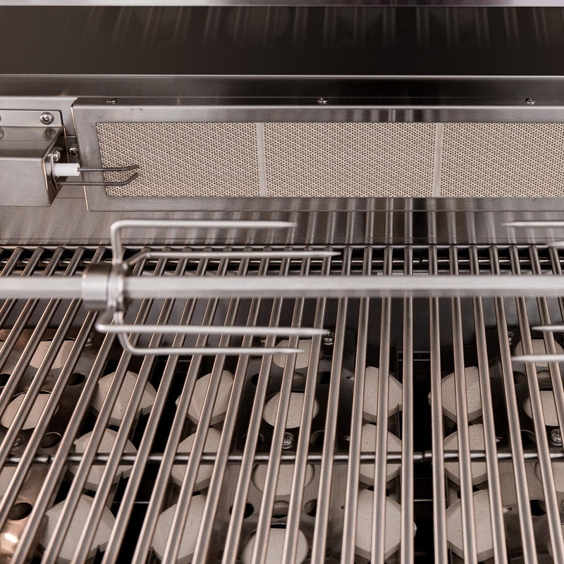 Summerset 32" TRL 3-Burner Built-In Natural Gas Grill with Rotisserie in Stainless Steel (TRL32-NG)