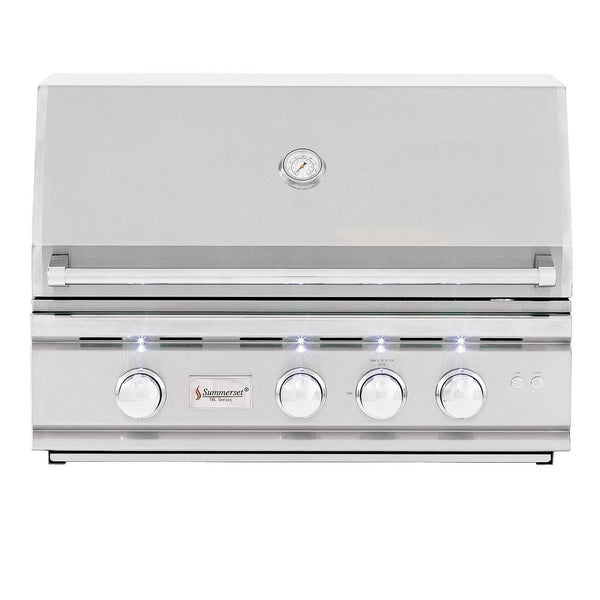 Summerset 32" TRL 3-Burner Built-In Natural Gas Grill with Rotisserie in Stainless Steel (TRL32-NG)