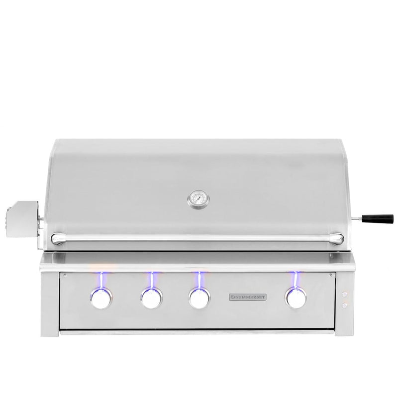 Summerset 42" Alturi 3-Burner Built-In Natural Gas Grill with Rotisserie in Stainless Steel (ALT42T-NG)