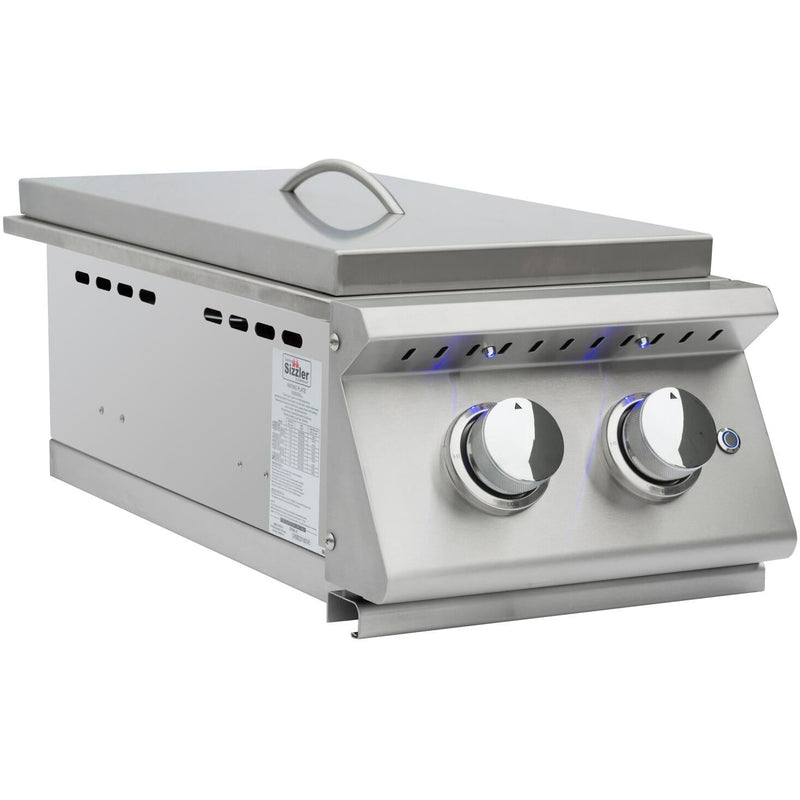 Summerset Sizzler Pro Built-In Natural Gas Double Side Burner (SIZPROSB2-NG)