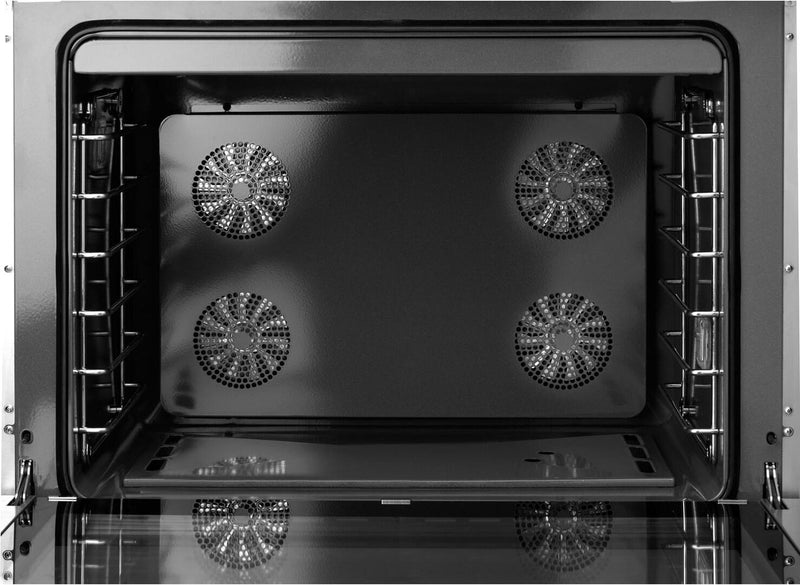 Superiore Deco 36" Gas Freestanding Range in Black Matte with Bronze Trim (RD361GCN_B_)