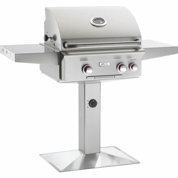 American Outdoor Grill 24" T-Series 2-Burner Natural Gas Grill with Rotisserie (24NPT)