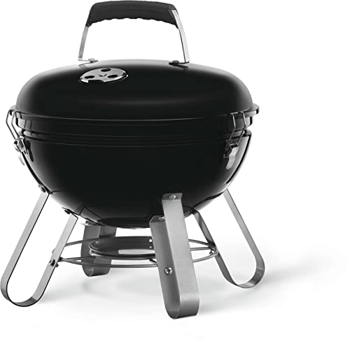 Napoleon 14" Portable Charcoal Kettle Grill in Black (NK14K-LEG)