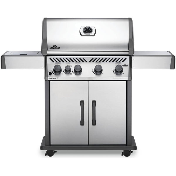 Napoleon 61" Rogue XT 525 SIB Propane Gas Grill with Infrared Side Burner in Stainless Steel (RXT525SIBPSS-1)