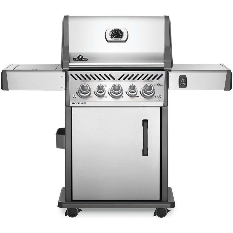 Napoleon 55" Rogue SE 425 RSIB Propane Gas Grill with Infrared Side and Rear Burners in Stainless Steel (RSE425RSIBPSS-1)