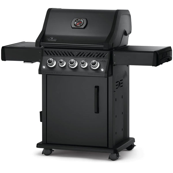 Napoleon 55" Phantom Rogue SE 425 RSIB Natural Gas Grill with Infrared Side and Rear Burners in Matte Black (RSE425RSIBNMK-1-PHM)