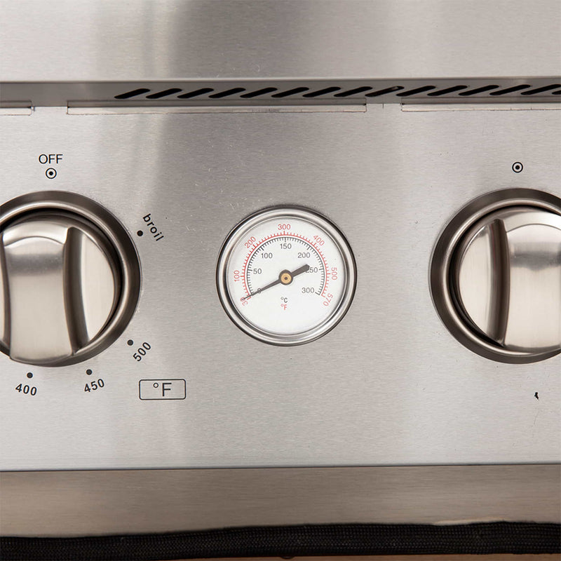 Forno 48" Galiano Gas Range with Air Fryer, 8 Burners, Temperature Gauge, Griddle, in Stainless Steel (FFSGS6291-48)