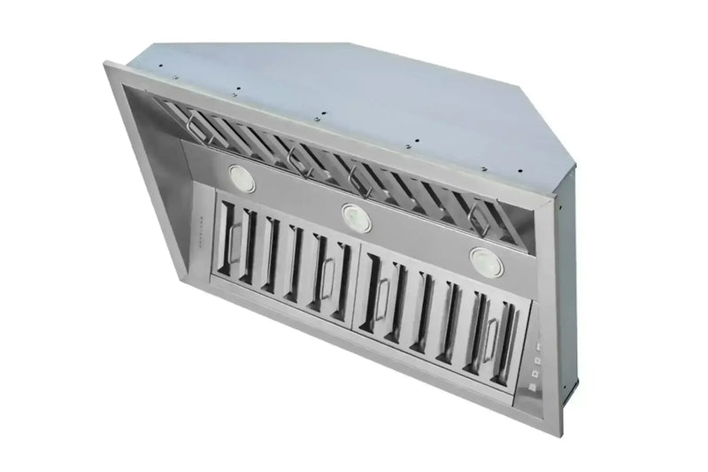 Hauslane 21" Deep 800 CFM Convertible Built-In Insert Range Hood in Stainless Steel (IN-R300SS-44)