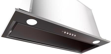 Faber 35" Inca Lux Under Cabinet Insert Convertible Range Hood with 600 CFM VAM Blower in Stainless Steel (INLX35SSV)