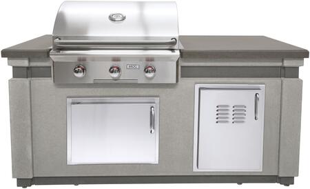 American Outdoor Grill 30" T Series Gas Grill Island (IP30TO-CGT-75SM)