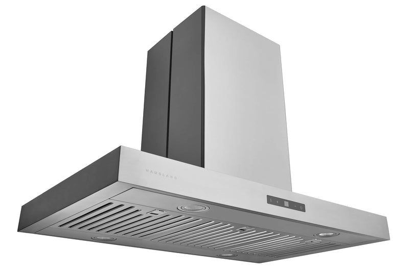 Hauslane 36-Inch Island T-Shaped Range Hood in Stainless Steel (IS-700SS-36)