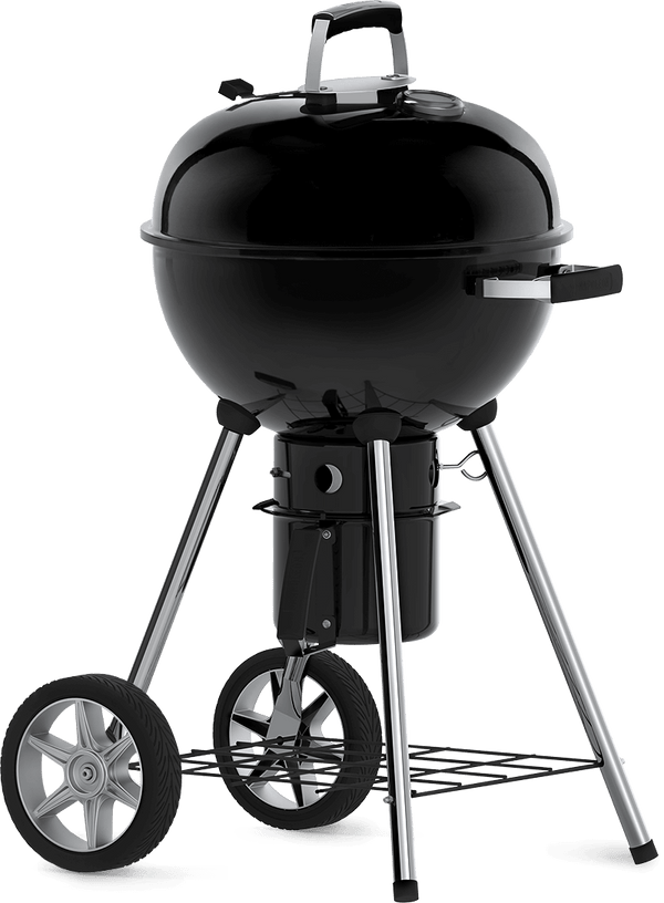 Napoleon 18" Portable Charcoal Kettle Grill in Black (NK18K-LEG-1)